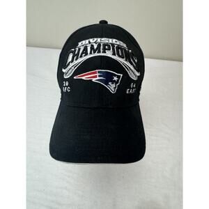 New England Patriots 2004 Division East Champions Hat NFL On Field Reebok NWOT